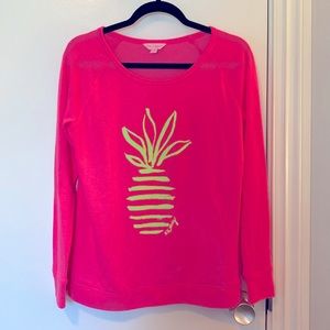 Lilly Pulitzer pineapple sweater